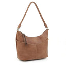 DSC31189LK Double Front Pocket Concealed Carry Shoulder Bag - MiMi Wholesale