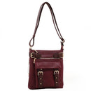 DSC98535LK Women's Concealed Carry Locking Purse Crossbody - MiMi Wholesale