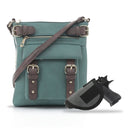 DSC98535LK Women's Concealed Carry Locking Purse Crossbody - MiMi Wholesale