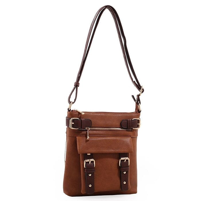 DSC98535LK Women's Concealed Carry Locking Purse Crossbody - MiMi Wholesale