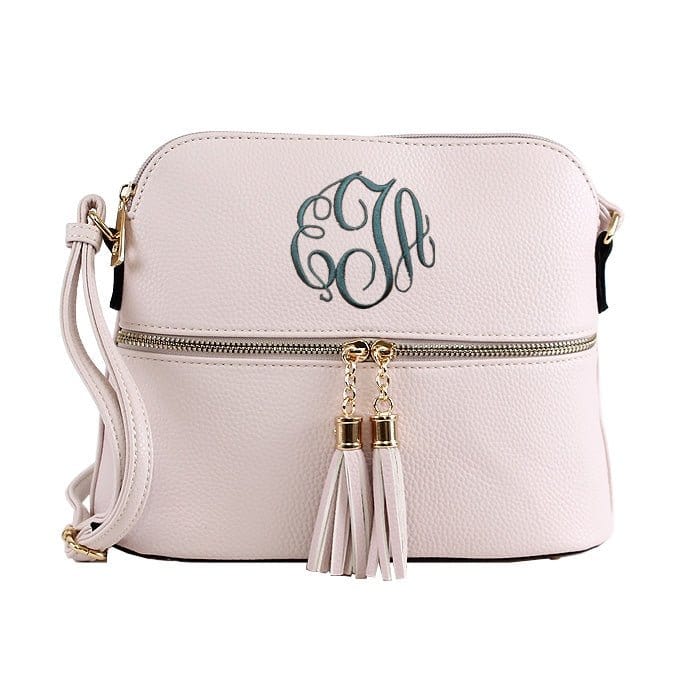 DX93031 HY3031 Dome Fashion Crossbody Bag with Tassel - MiMi Wholesale