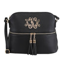 DX93031 HY3031 Dome Fashion Crossbody Bag with Tassel - MiMi Wholesale