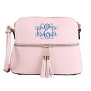 DX93031 HY3031 Dome Fashion Crossbody Bag with Tassel - MiMi Wholesale