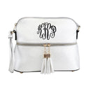 DX93031 HY3031 Dome Fashion Crossbody Bag with Tassel - MiMi Wholesale