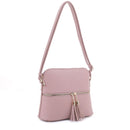 DX93031 HY3031 Dome Fashion Crossbody Bag with Tassel - MiMi Wholesale
