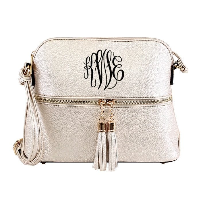 DX93031 HY3031 Dome Fashion Crossbody Bag with Tassel - MiMi Wholesale