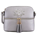 DX93031 HY3031 Dome Fashion Crossbody Bag with Tassel - MiMi Wholesale