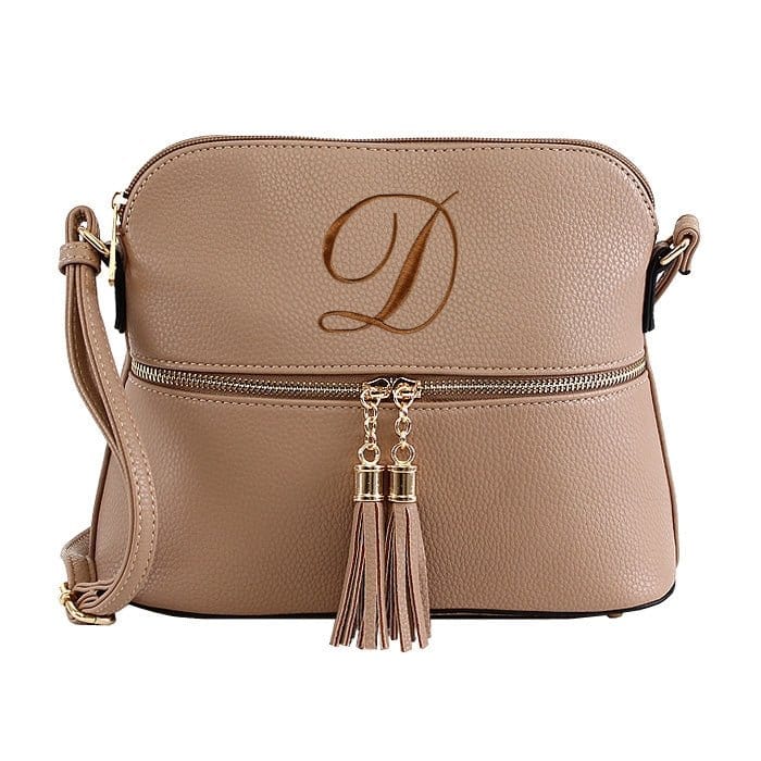 DX93031 HY3031 Dome Fashion Crossbody Bag with Tassel - MiMi Wholesale