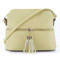 DX93031 HY3031 Dome Fashion Crossbody Bag with Tassel - MiMi Wholesale