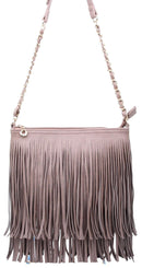 E031 Samantha Fringe Crossbody Bag - MiMi Wholesale