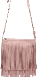 E031 Samantha Fringe Crossbody Bag - MiMi Wholesale