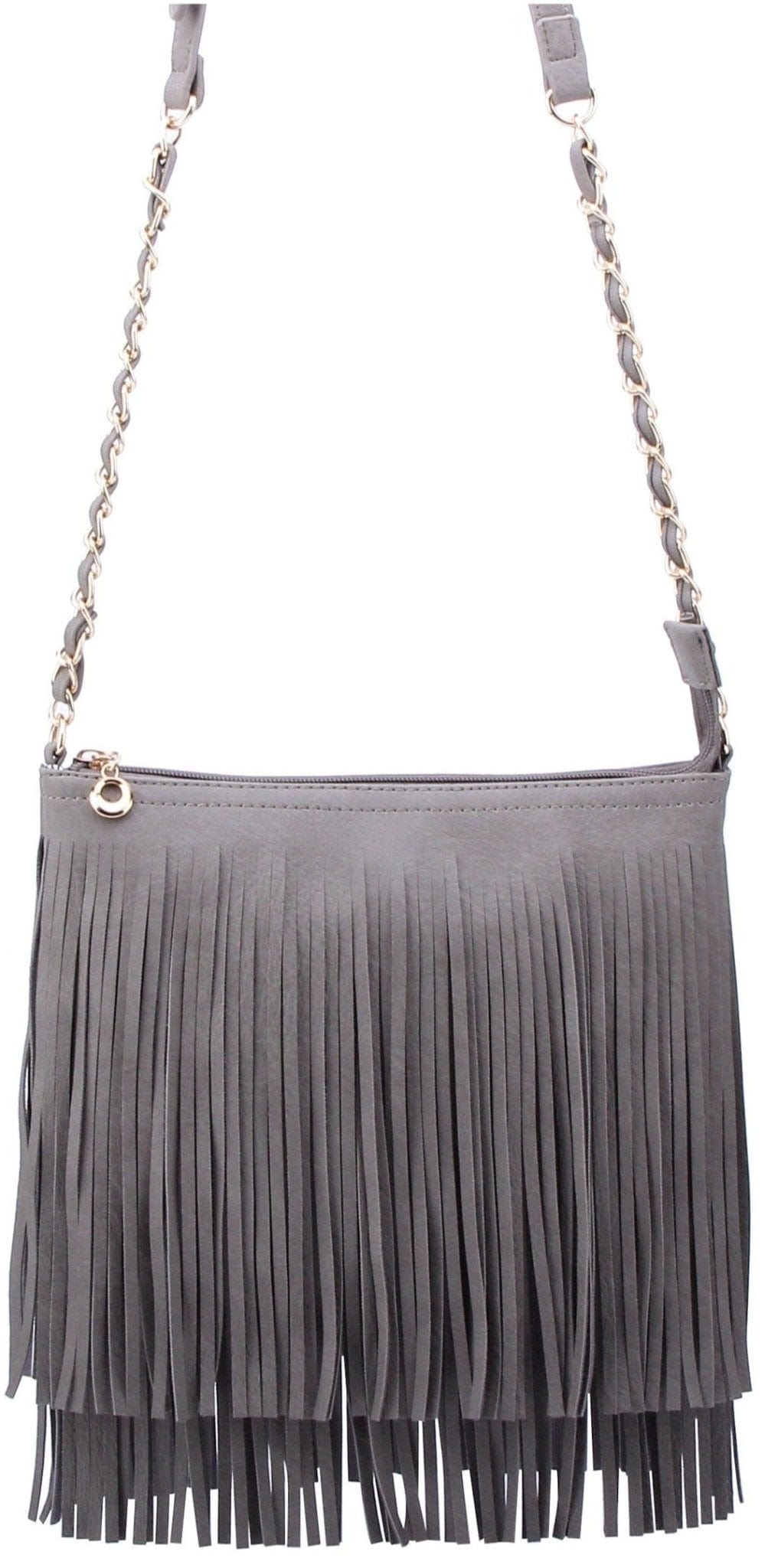 E031 Samantha Fringe Crossbody Bag