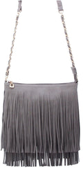 E031 Samantha Fringe Crossbody Bag - MiMi Wholesale