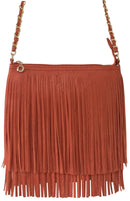 E031 Samantha Fringe Crossbody Bag - MiMi Wholesale