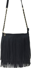 E031 Samantha Fringe Crossbody Bag - MiMi Wholesale