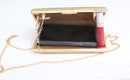 EG10236 Vanessa Rectangle Rhinestone Party Clutch - MiMi Wholesale
