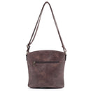 EJ60065C Cow Printed Shoulder Crossbody Bag - MiMi Wholesale