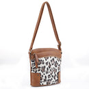 EJ60065L Leopard Printed Shoulder Crossbody Bag - MiMi Wholesale