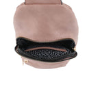 EJ91328 EM1328 Unisex Front Pocket Sling Backpack/Chest Pack - MiMi Wholesale