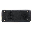 EM1334S Dome Crocodile Textured Handbag/Briefcase w/ Wallet - MiMi Wholesale