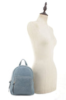 EM1365S Laser Cut Backpack with wallet - MiMi Wholesale