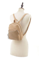 EM1365S Laser Cut Backpack with wallet - MiMi Wholesale