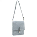 EM5450 Monogrammable Soft Modern Fold-Over Crossbody - MiMi Wholesale