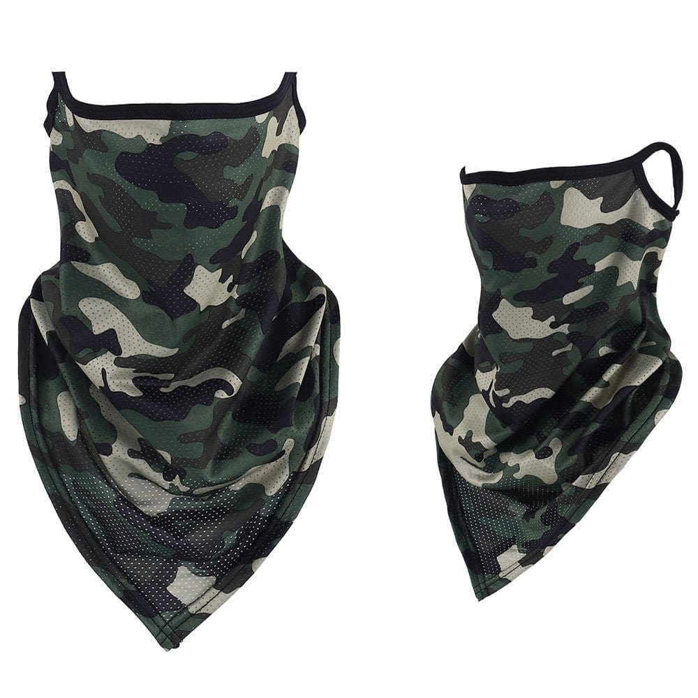 ES01 3pcs Monogrammable Mesh Breathable Neck Gaiter w/ Ear Loops (3pcs) - MiMi Wholesale