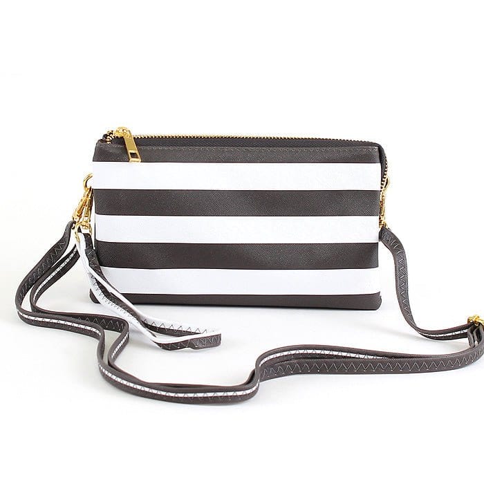 F7013-59 Monogrammable Clutch/Crossbody Bag - MiMi Wholesale