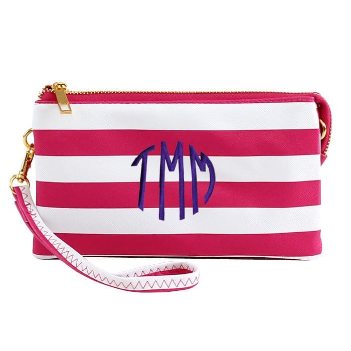 F7013-59 Monogrammable Clutch/Crossbody Bag - MiMi Wholesale