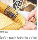 FA0002 Lexi Clear and Woven Tote Bag - MiMi Wholesale