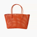 FA0005 Elysa See Through Woven Tote Bag - MiMi Wholesale