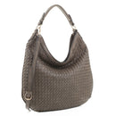 FC19218 Nora Woven Hobo Bag - MiMi Wholesale