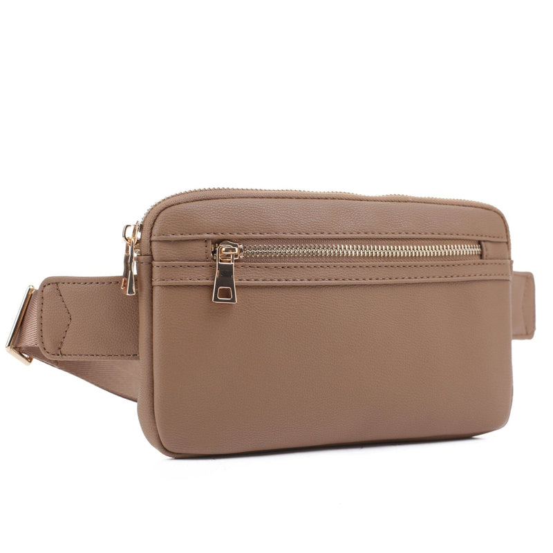 FC19515 Leather Slim Fanny Pack - MiMi Wholesale