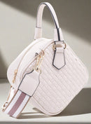 FC20364 Rhombus Woven Crossbody - MiMi Wholesale