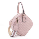 FC20364 Rhombus Woven Crossbody - MiMi Wholesale