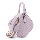 FC20364 Rhombus Woven Crossbody - MiMi Wholesale