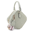 FC20364 Rhombus Woven Crossbody - MiMi Wholesale