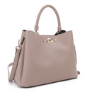 FC20448 Diana Twist Lock Satchel/Crossbody - MiMi Wholesale