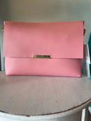 FCB17106 Smooth Pebble Leather Crossbody/Clutch - MiMi Wholesale