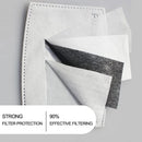 FM2108BV Light Blue Reusable Face PM2.5 Mask with Moisture Valve - MiMi Wholesale