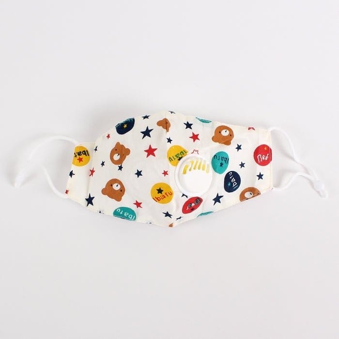 FM2210BV Reusable Kids Face PM2.5 Mask with Moisture Valve - MiMi Wholesale