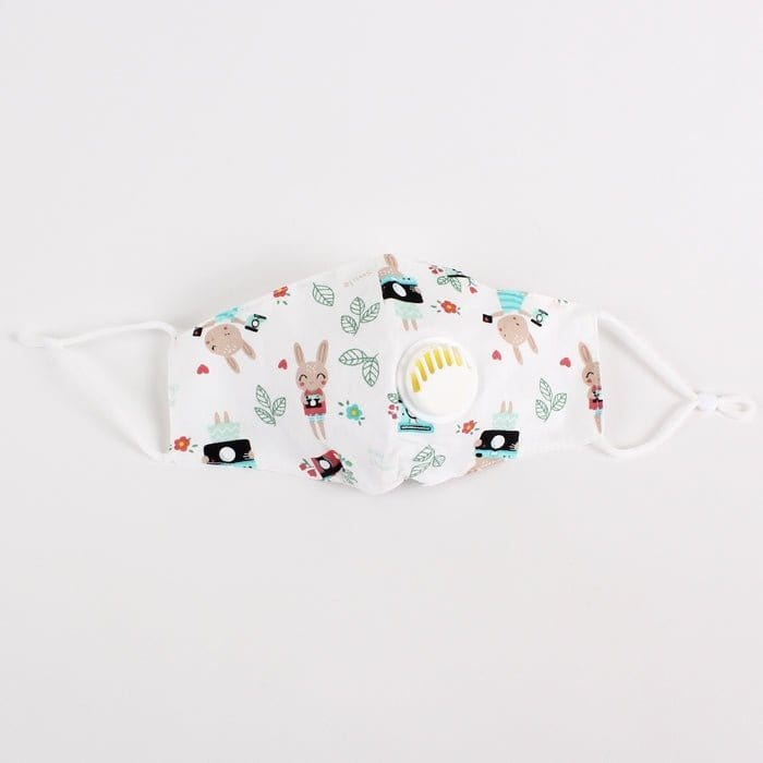 FM2210BV Reusable Kids Face PM2.5 Mask with Moisture Valve - MiMi Wholesale