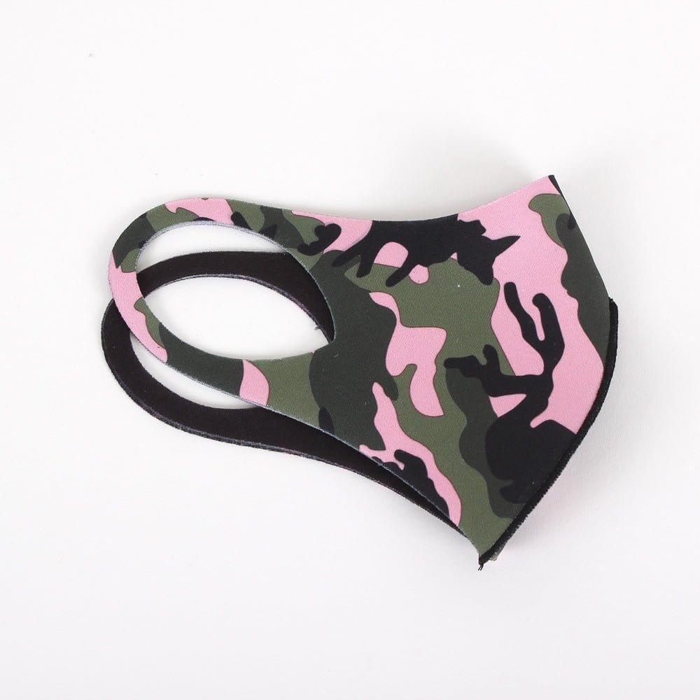 FSMASK Reversible Assorted Floral & Camouflage Adult Fashion Face Mask - MiMi Wholesale