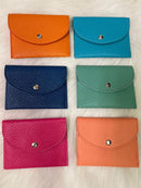 GC1037 Monogrammable Pebbled Cardholder - MiMi Wholesale