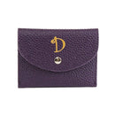 GC1037 Monogrammable Pebbled Cardholder - MiMi Wholesale