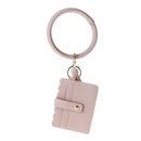 GC1069 Solid Color Bangle/Key-Chain/Wallet w/ ID Window - MiMi Wholesale