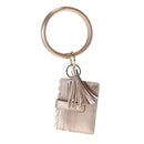 GC1069 Solid Color Bangle/Key-Chain/Wallet w/ ID Window - MiMi Wholesale