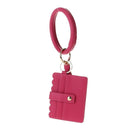 GC1069 Solid Color Bangle/Key-Chain/Wallet w/ ID Window - MiMi Wholesale