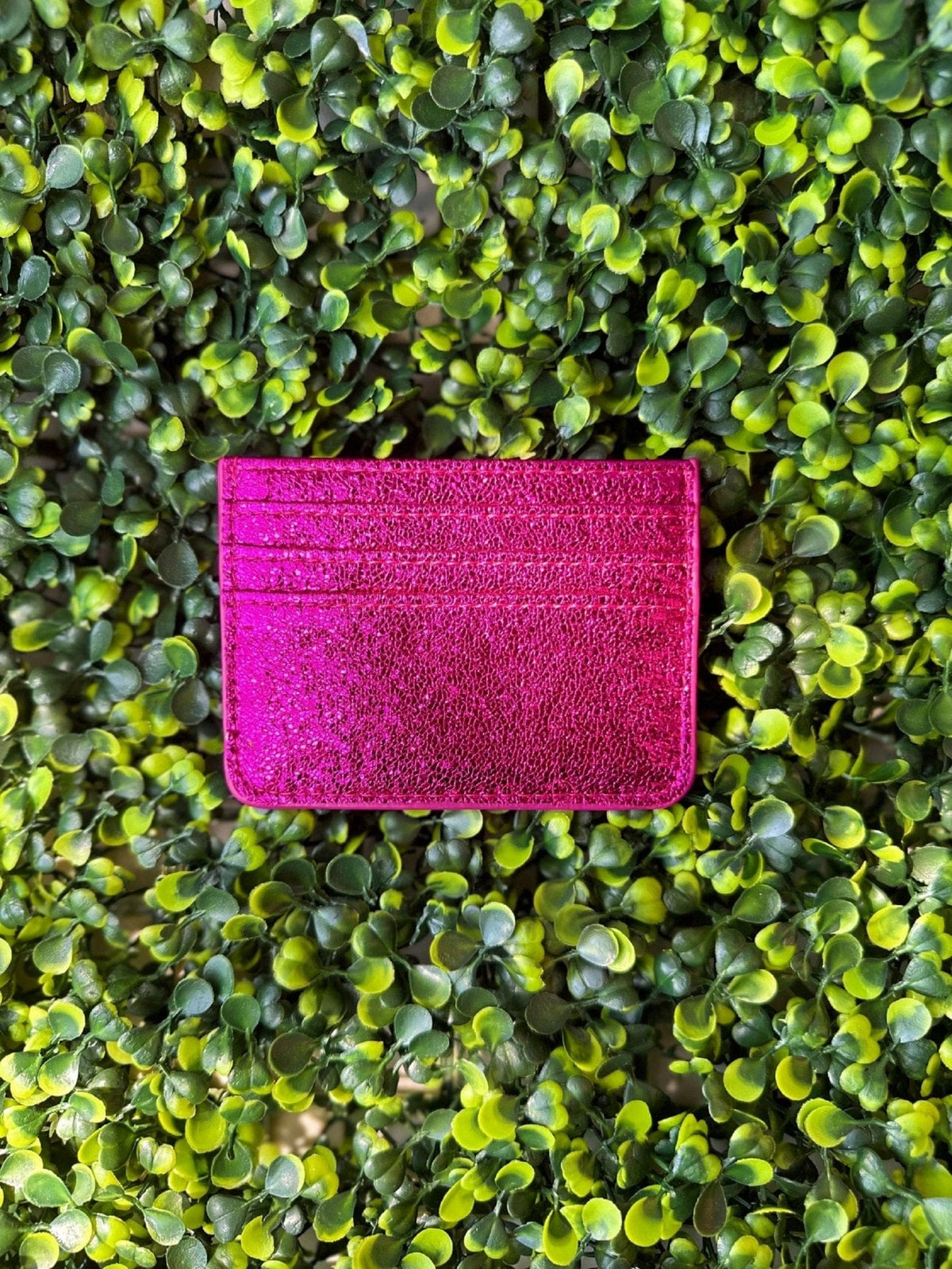 GC1079 Diane Shimmer Metallic Multi Slotted Cardholder - MiMi Wholesale